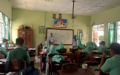 Mahasiswa STIS Adakan Sosialisasi Sekolah Kedinasan di MAN 1 Bandar Lampung