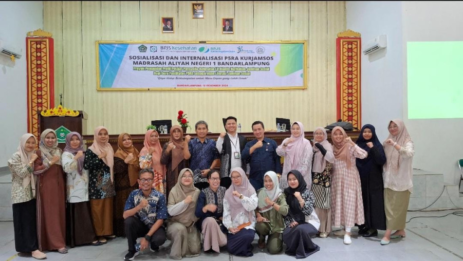 Guru Fasilitator P5PRA MAN 1 Bandarlampung Ikuti Sosialisasi Kurjamsostek