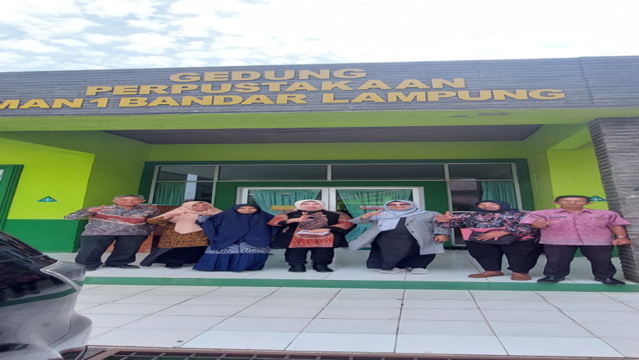 Dinas Perpustakaan dan Kearsipan Provinsi Lampung Kunjungi MAN 1 Bandarlampung
