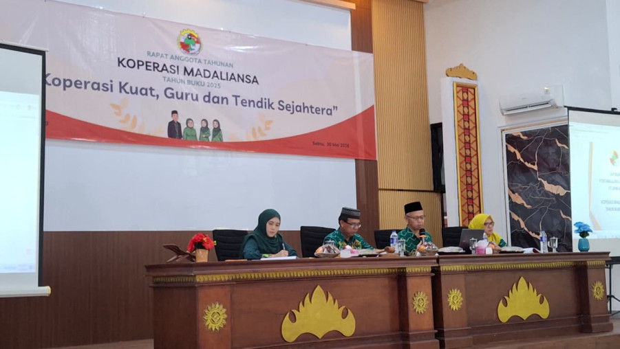 Rapat Anggota Tahunan (RAT) Koperasi MAN 1 Bandar Lampung Tahun Buku 2025