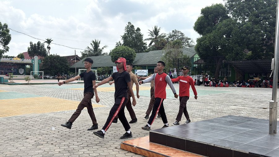 Jelang GAPMA IX, MAN 1 Bandar Lampung Gelar Gladi Resik
