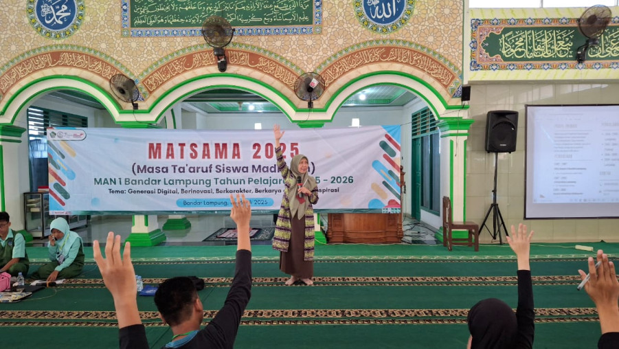 Matsama Hari Ketiga MAN 1 Bandar Lampung Fokus Perkuat Karakter Anti-Bullying