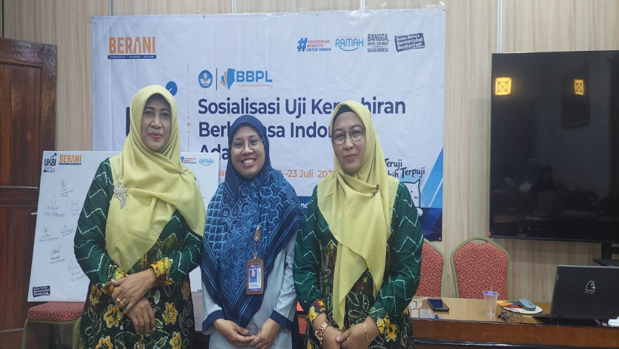 Perwakilan MAN 1 Bandar Lampung Ikuti Sosialisasi UKBI oleh Balai Bahasa Lampung