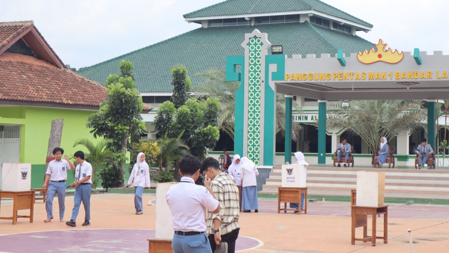 Pemilihan Ketua OSIS MAN 1 Bandar Lampung Periode 2024/2025