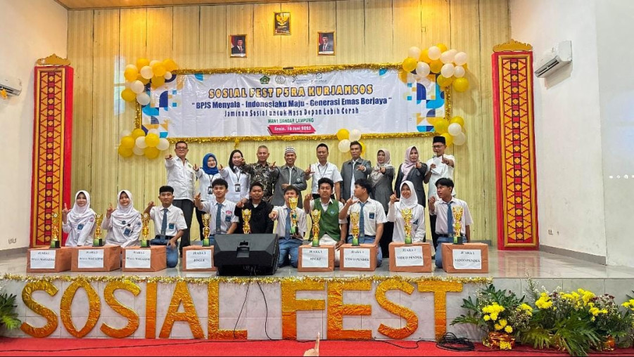 MAN 1 Bandar Lampung Adakan Sosial Fest P5RA Kurjamsos 2025