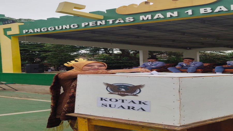 Pemilihan Ketua OSIS MAN 1 Bandarlampung Berlangsung Demokratis