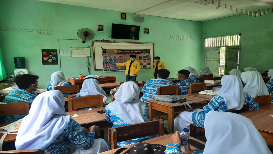 Siswa Kelas XII MAN 1 Bandar Lampung  Antusias Ikuti Sosialisasi Universitas Indonesia