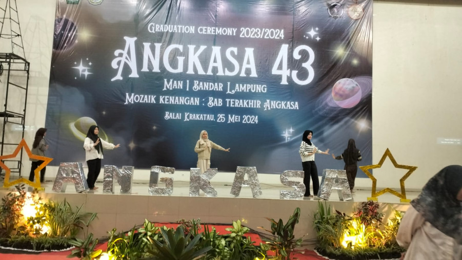 Jelang Pelepasan, Siswa Kelas XII Ikuti Gladi Bersih