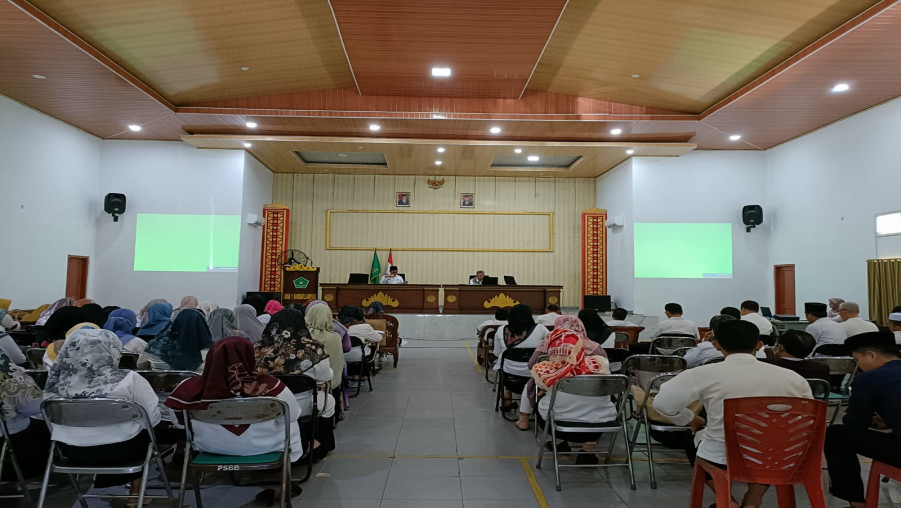 Rapatkan Barisan, MAN 1 Bandar Lampung Gelar Rapat Koordinasi Pesantren Ramadan 1444 H