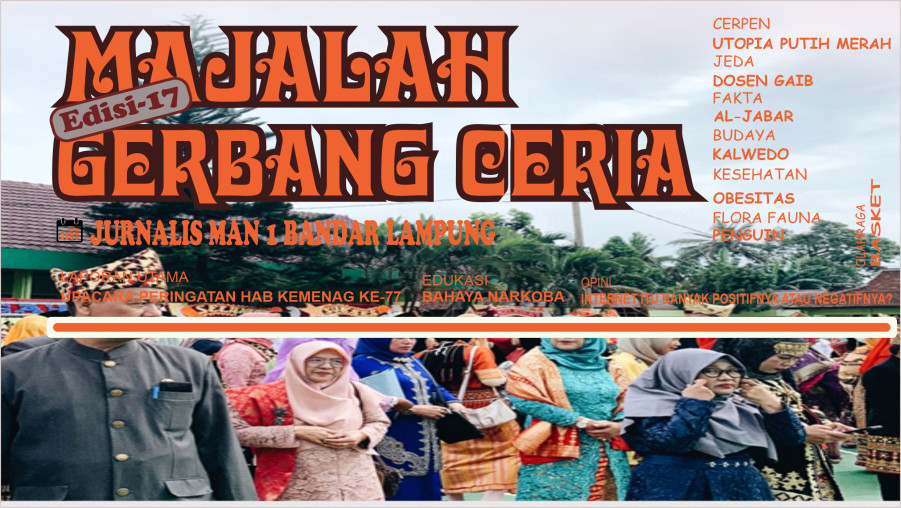 MAJALAH CERIA INSPIRASI TAK BERTEPI EDISI KE 17