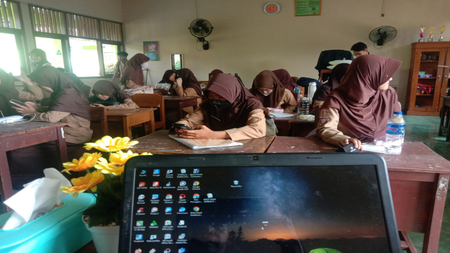 Lembaga Bimbingan Belajar Primagama Lakukan Sosialisasi di MAN 1 Bandarlampung