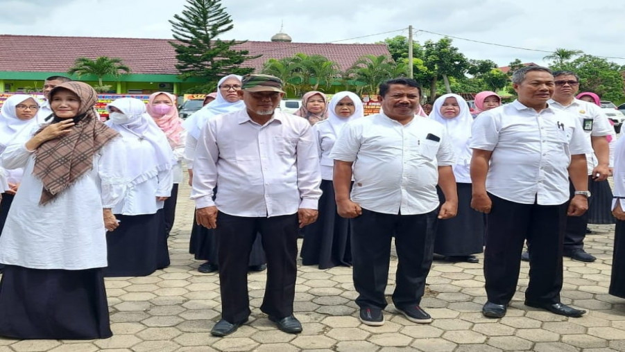 ASN Penerima Satya Lencana MAN 1 Bandar Lampung Ikuti Gladi Bersih
