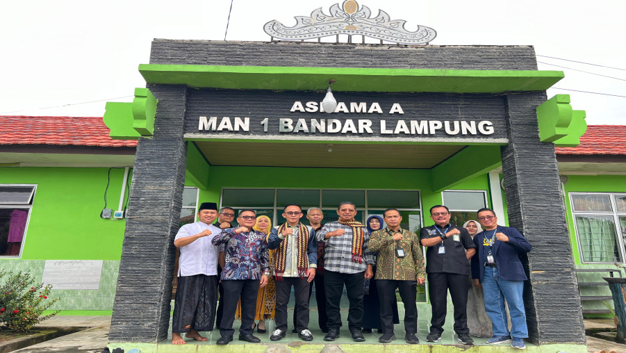 Dirjen Pendidikan Islam Kunjungi MAN 1 Bandar Lampung, Tinjau Fasilitas dan Sarana Prasarana