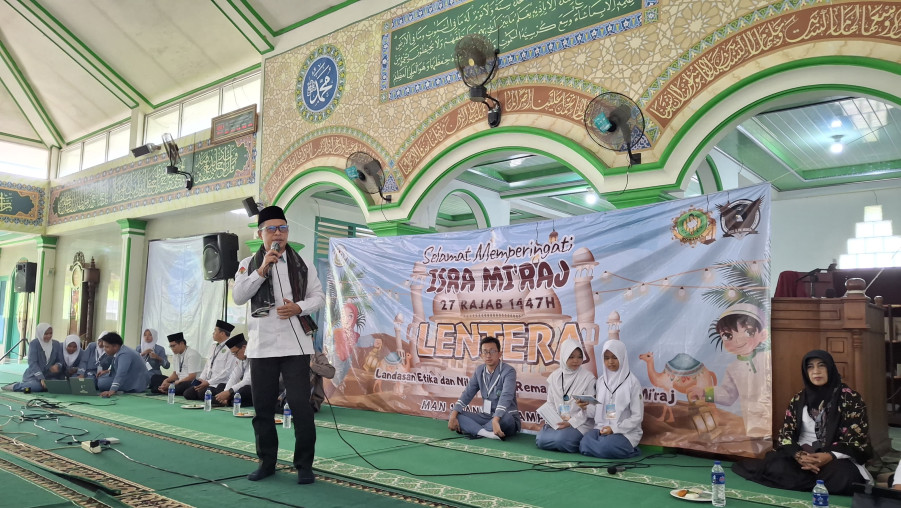 MAN 1 Bandar Lampung Peringati Isra’ Mi’raj Nabi Muhammad SAW 1447 Hijriah