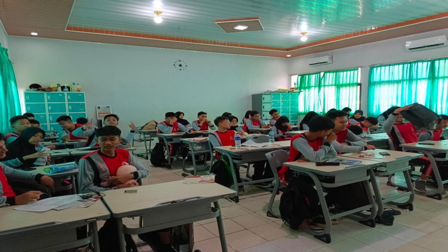 Dorong Prestasi Akademik, Siswa Kelas XI MAN 1 Bandar Lampung Ikuti Sosialisasi Ganesha Operation