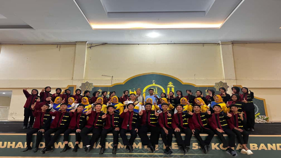 Marching Band MAN 1 Bandar Lampung Tampil pada Pembukaan MTQ ke-54 Tingkat Kota Bandar Lampung