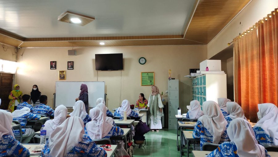 37 Siswa-Siswi MAN 1 Bandar Lampung Ikuti  Penyuluhan Kesehatan Gigi