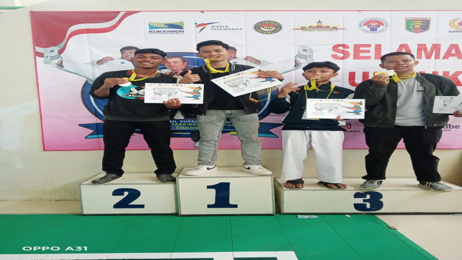 Siswa MAN 1 Bandar Lampung Sabet Juara 1 Taekwondo Saburai Cup