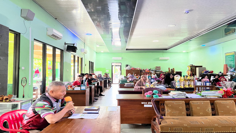 Jelang Pelaksanaan Penilaian Akhir Semester, MAN 1 Bandarlampung Gelar Briefing