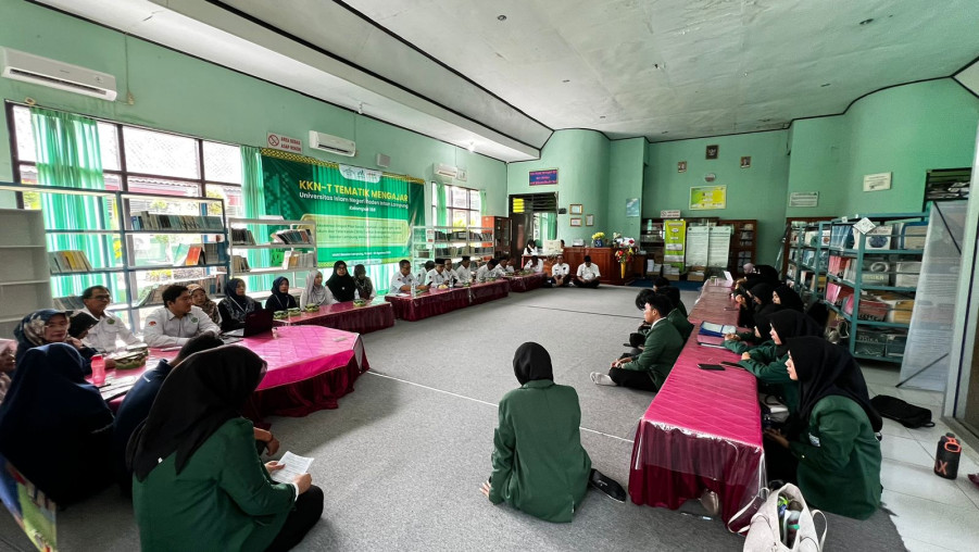 MAN 1 Bandar Lampung Terima Mahasiswa KKN Tematik Mengajar UIN Raden Intan Lampung