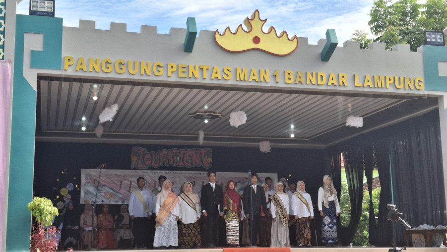 MAN 1 Bandar Lampung Gelar Lomba dan Pentas Seni Peringati Bulan Bahasa dan Sumpah Pemuda