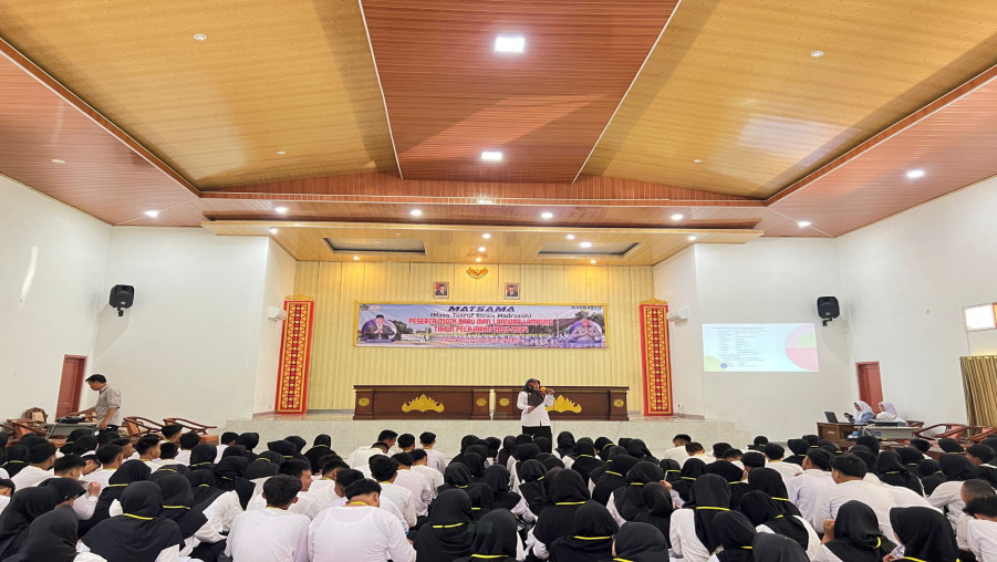 Kegiatan Matsama Hari Pertama MAN 1 Bandarlampung Berjalan Lancar