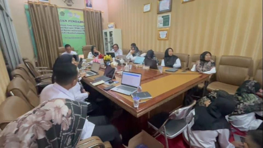 MAN 1 Bandar Lampung Sukses Ikuti Penilaian Zona Integritas Tahap 3