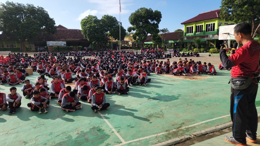Senam Pagi dan Apel,Bakar Semangat di Awal Tahun Pelajaran Baru