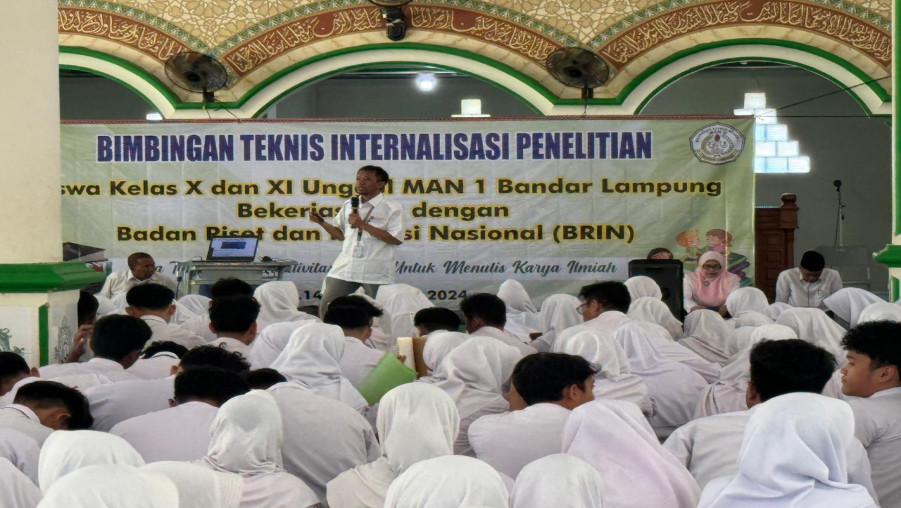 Siapkan Peneliti Muda, MAN 1 Bandarlampung Selenggarakan Bimtek Internalisasi Penelitian