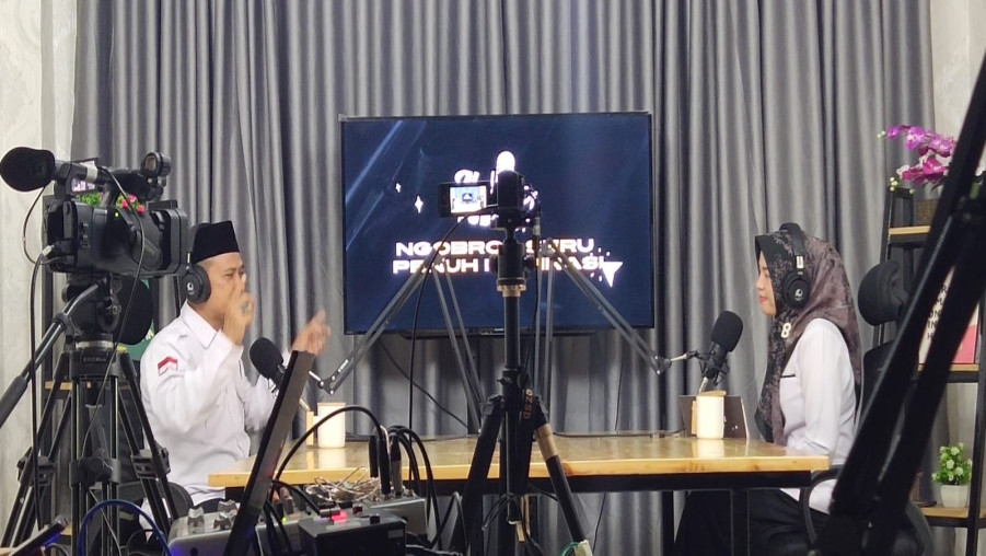 Kepala MAN 1 Bandarlampung Jadi Bintang Tamu Podcast