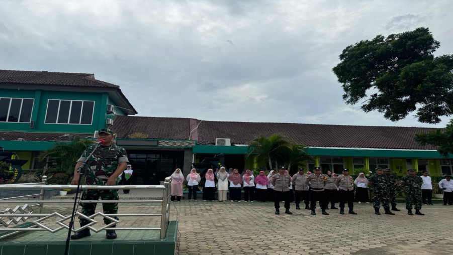 Apel Pagi Awali Pelaksanaan Hari Kedua SIGER D MANIA MAN 1 Bandarlampung
