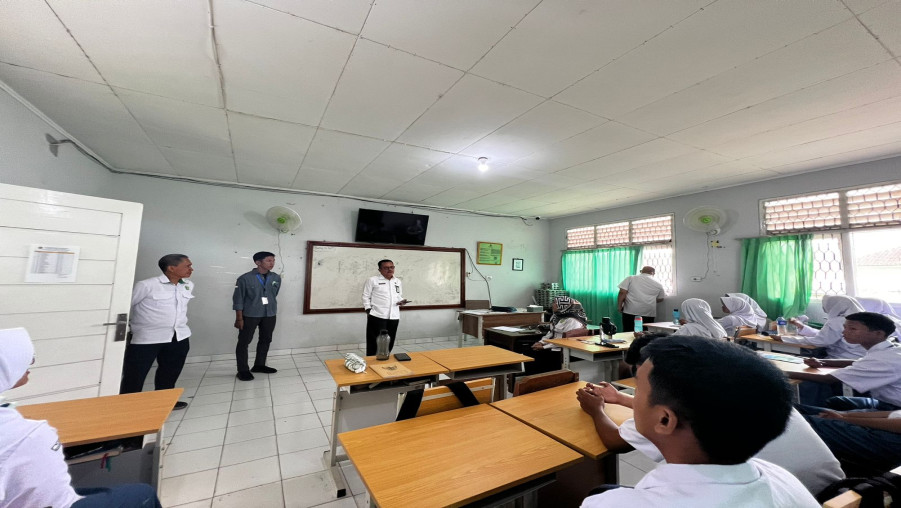 Kantor Wilayah Kemenag Lampung Gelar Sidak Kedisiplinan di MAN 1 Bandar Lampung