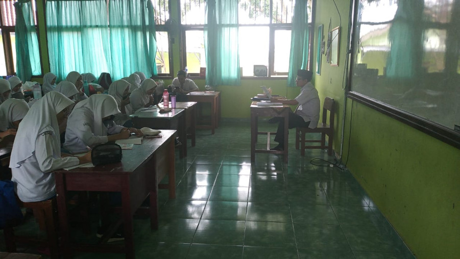 Persiapan SNBT, Siswa Kelas XII Unggul MAN 1 Bandar Lampung Ikuti Try Out