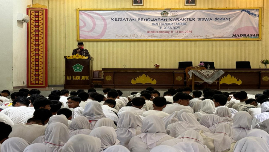 Kegiatan Hari Kedua KPKS MAN 1 Bandarlampung