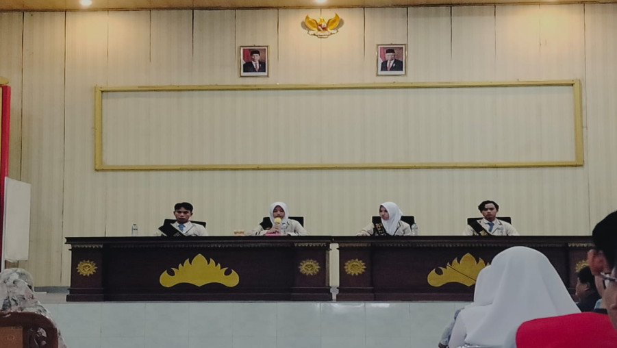 Kepala MAN 1 Bandar Lampung Lantik Pengurus OSIS Periode 2022/2023