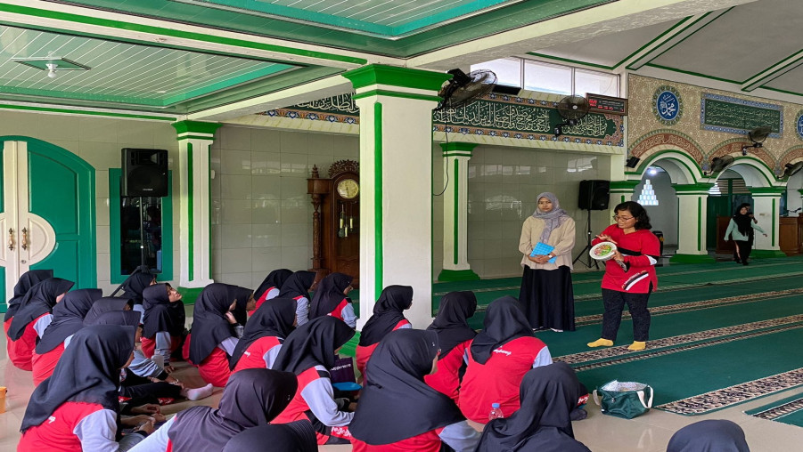 Kegiatan Aksi Bergizi MAN 1 Bandarlampung Bersama Puskesmas Rawat Inap Permata Sukarame