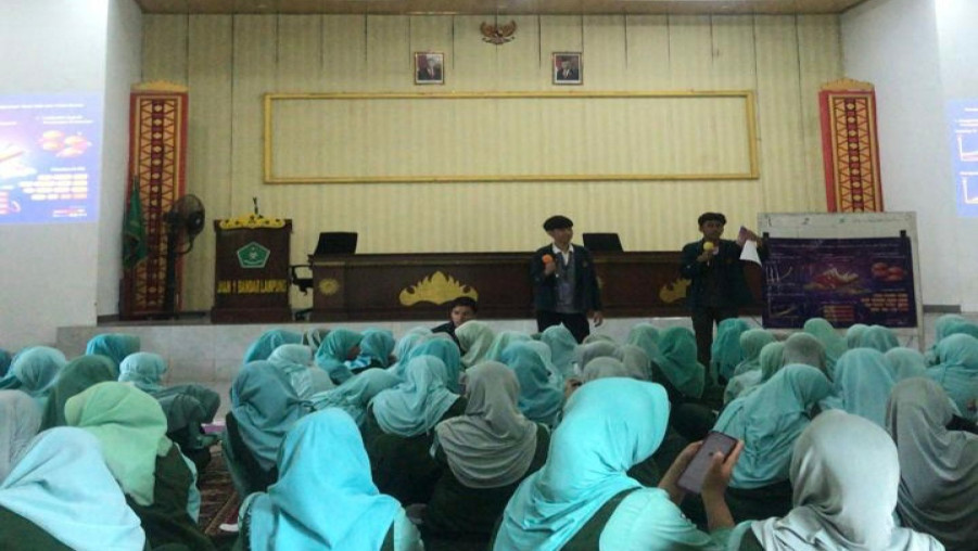 Siswa Kelas XII MAN 1 Bandar Lampung Hadiri Sosialisasi Kampus ITB