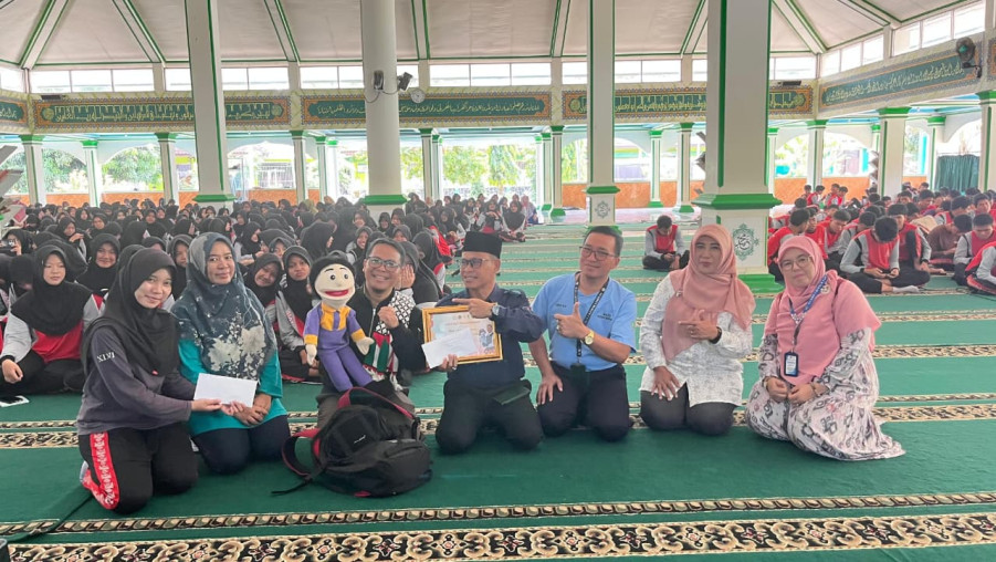Tumbuhkan Cinta Palestina, MAN 1 Bandar Lampung Gelar Safari Dongeng