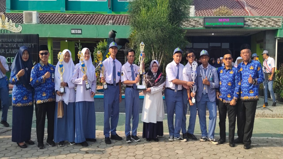 Rohis MAN 1 Bandarlampung Raih Juara Umum Pada Polinela Islamic ...