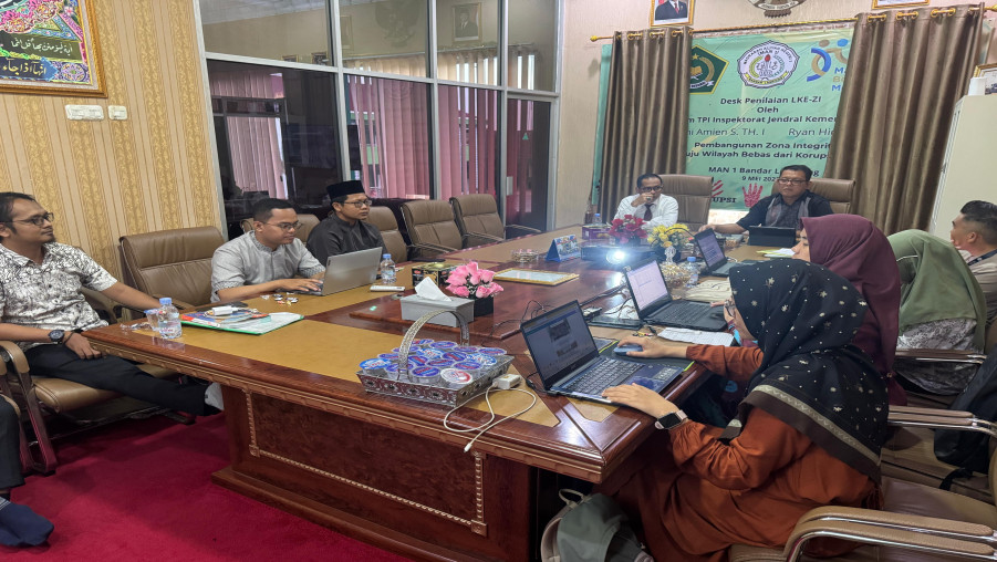 Siapkan Siswa Hadapi OMI Tingkat Provinsi, MAN 1 Bandar Lampung Gelar Rapat Pemantapan