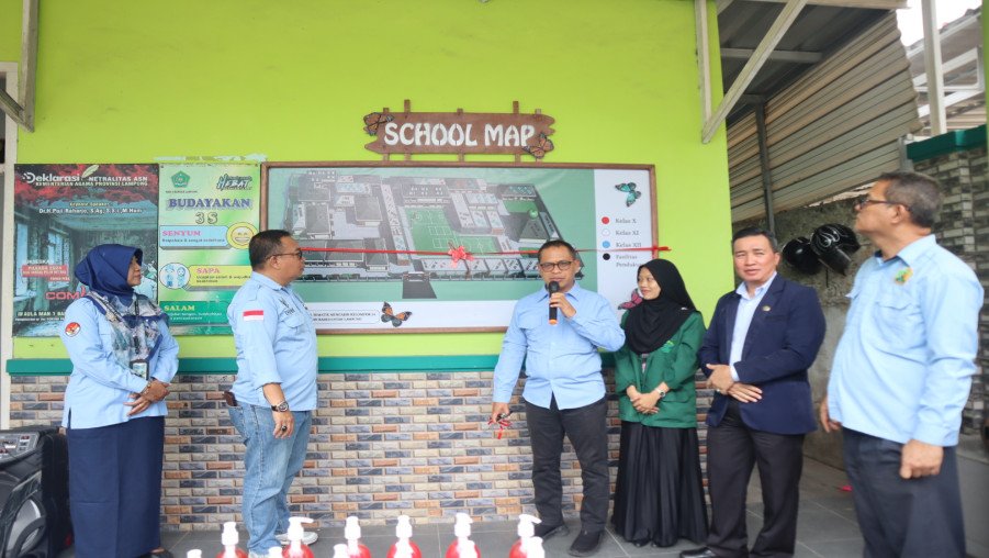 Peresmian Program Kerja Mahasiswa KKN-PPL Kelompok 24 UIN Raden Intan Lampung