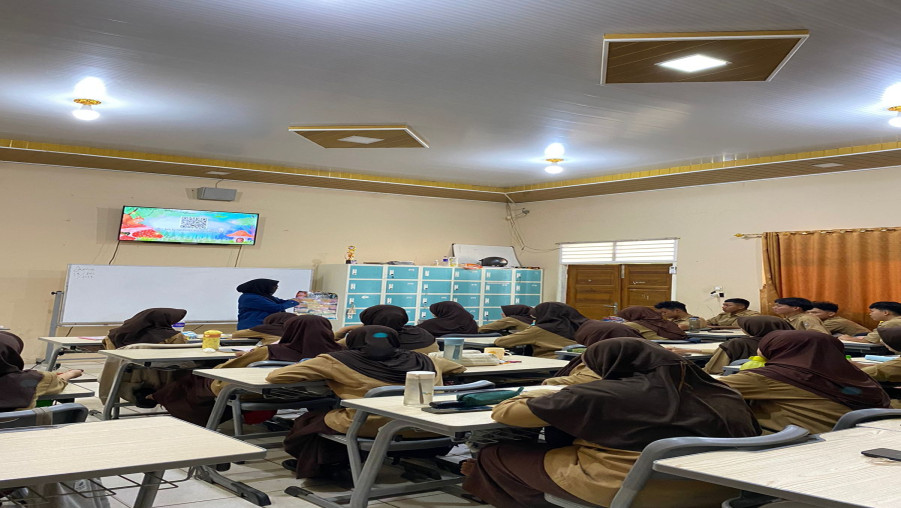 Kelas XII MAN 1 Bandar Lampung Ikuti Sosialisasi Kedokteran Unila