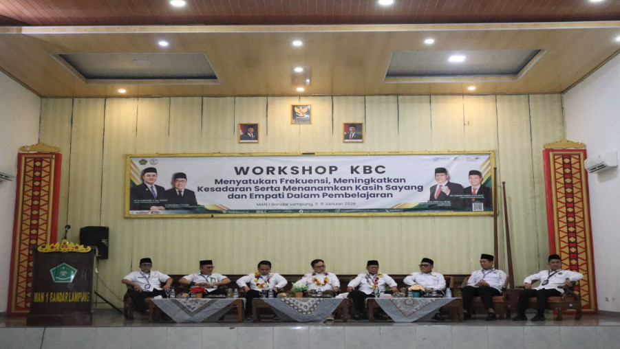 MAN 1 Bandar Lampung Menggelar Workshop KBC