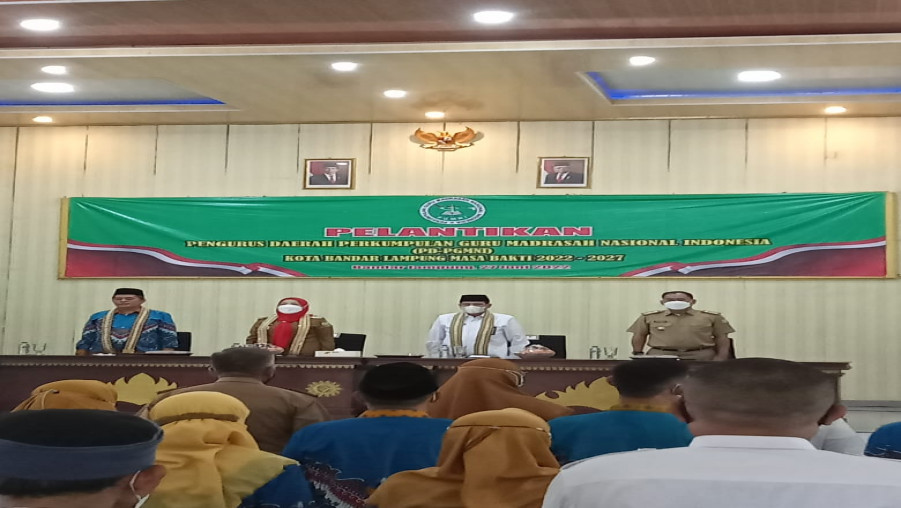 MAN 1 Bandar Lampung Tuan Rumah Pelantikan PD-PGMNI Periode 2022/2023