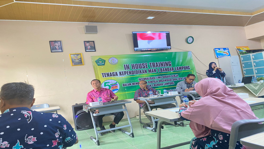 IHT Tenaga Kependidikan MAN 1 Bandar Lampung, Upaya Peningkatan Kualitas Budaya Kerja