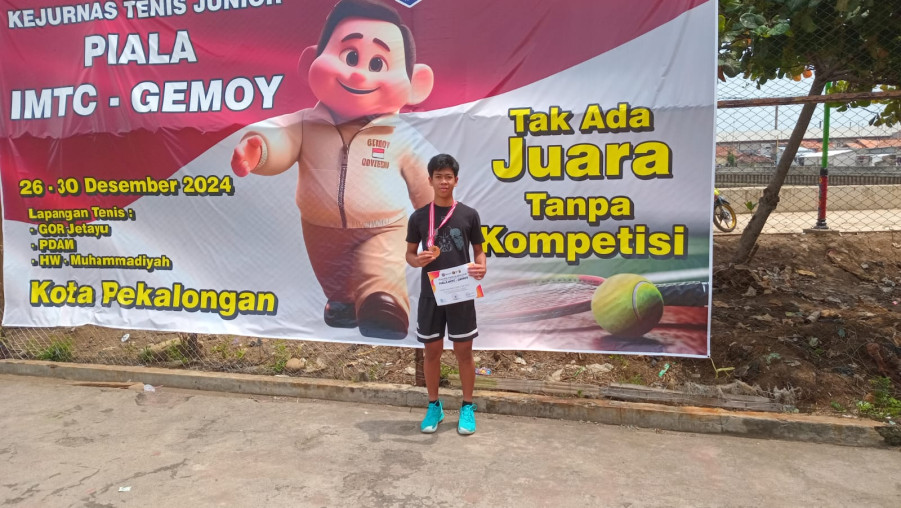 Siswa MAN 1 Bandarlampung Raih Juara Turnamen Tenis Piala IMTC-Gemoy 2024