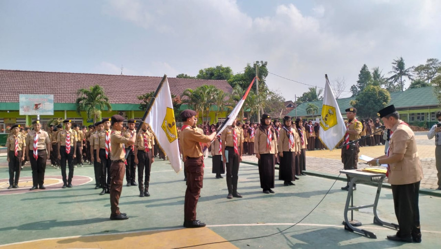 Pelantikan Pengurus Dewan Ambalan Pramuka MAN 1 Bandarlampung