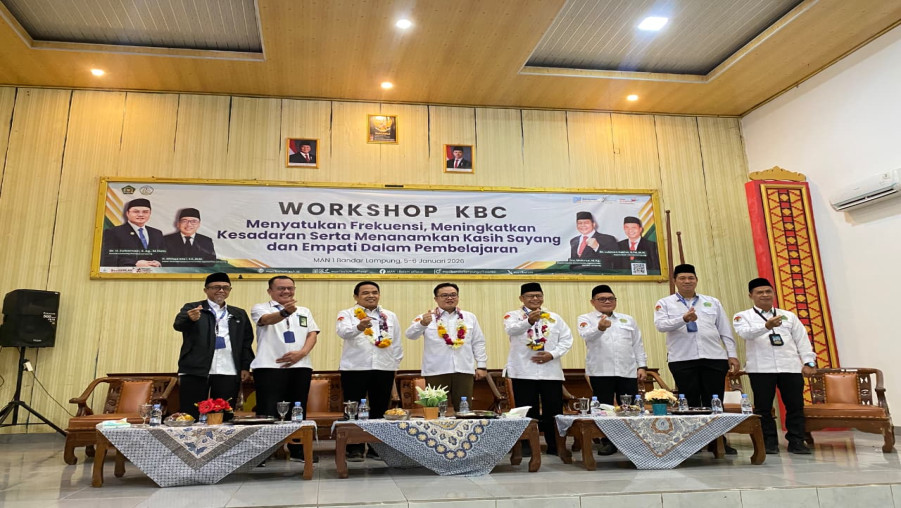 Satukan Frekuensi Guru, MAN 1 Bandar Lampung Gelar Workshop Kurikulum Berbasis Cinta