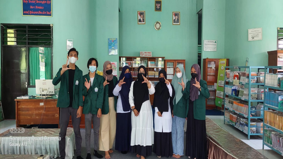 Mahasiswa UIN Raden Intan Lampung  Magang di Perpustakaan MAN 1 Bandar Lampung