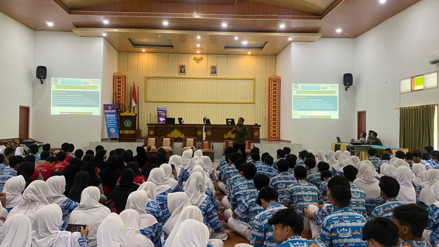Siswa Kelas XI MAN 1 Bandar Lampung Ikuti Sosialisasi Studi Kolaborasi Tahun 2023